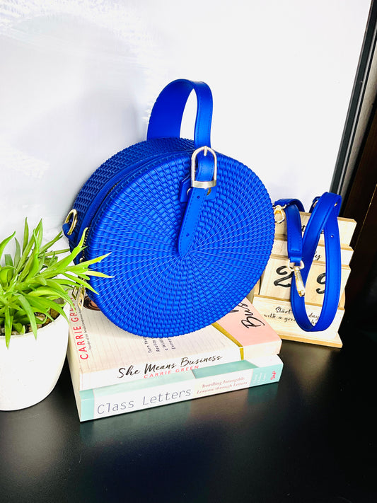 Balina Beach Woven Rattan Bag