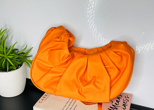 crescent-shaped hobo bag